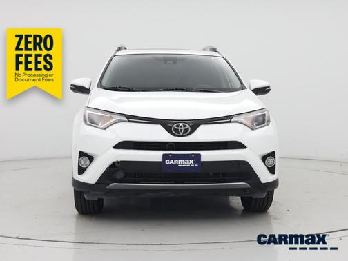 White 2018 Toyota RAV4 XLE