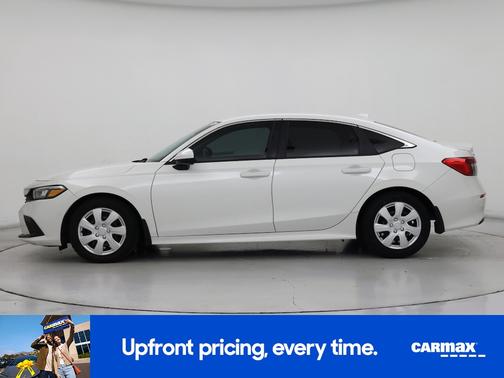 White 2024 Honda Civic LX
