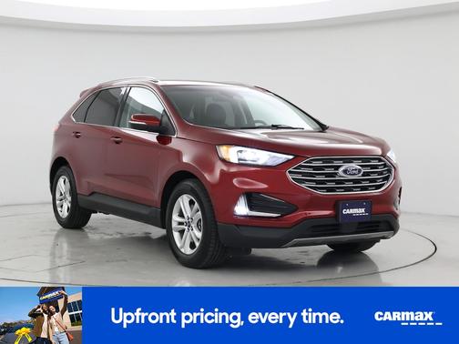Red 2019 Ford Edge SEL