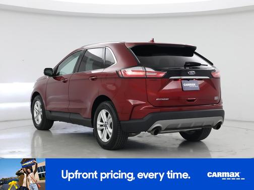 Red 2019 Ford Edge SEL