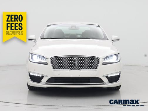 White 2017 Lincoln MKZ Hybrid Reserve