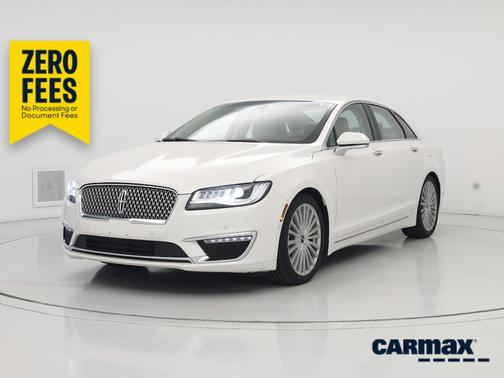 White 2017 Lincoln MKZ Hybrid Reserve