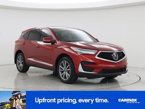 Red 2021 Acura RDX SH-AWD Technology