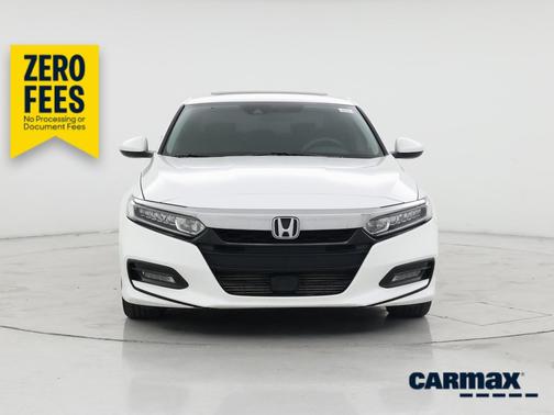 White 2019 Honda Accord EX