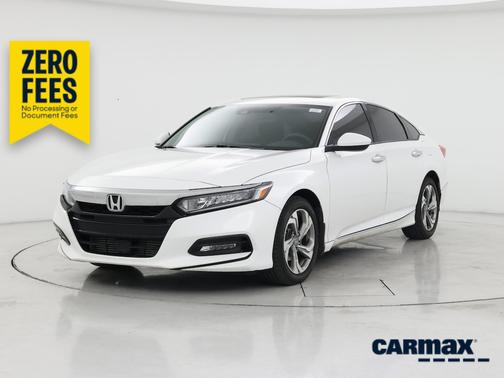 White 2019 Honda Accord EX