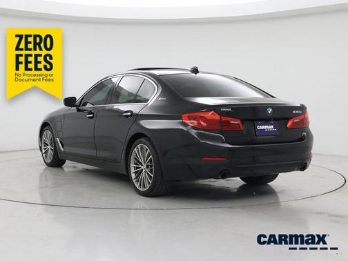 Black 2018 BMW 530e iPerformance