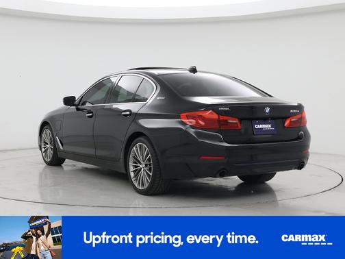 Black 2018 BMW 530e iPerformance