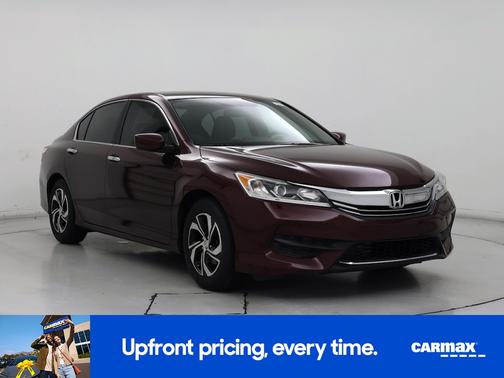Burgundy 2016 Honda Accord LX
