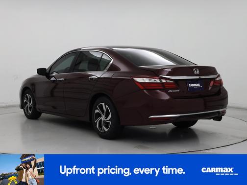 Burgundy 2016 Honda Accord LX