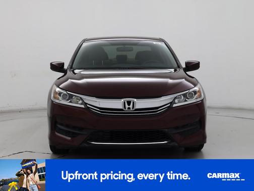 Burgundy 2016 Honda Accord LX