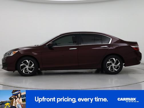 Burgundy 2016 Honda Accord LX