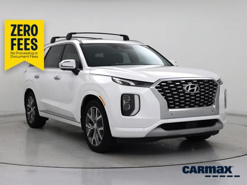 White 2021 Hyundai PALISADE Limited