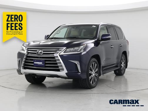 Blue 2020 Lexus LX 570