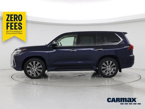 Blue 2020 Lexus LX 570