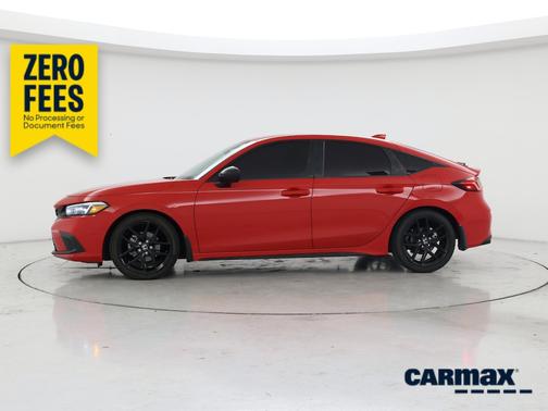 Red 2023 Honda Civic Sport