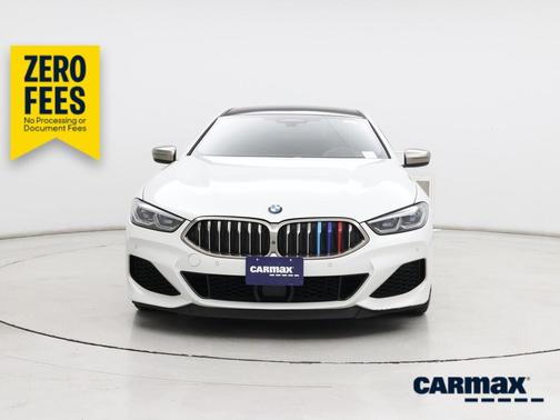 White 2020 BMW M850 I xDrive Gran Coupe