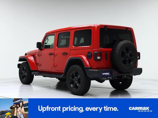 Red 2022 Jeep Wrangler Unlimited Sahara Altitude