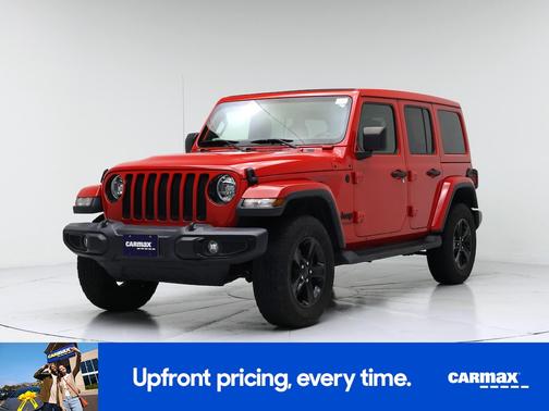 Red 2022 Jeep Wrangler Unlimited Sahara Altitude