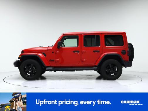 Red 2022 Jeep Wrangler Unlimited Sahara Altitude