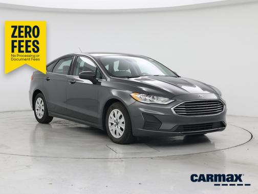 Gray 2019 Ford Fusion S