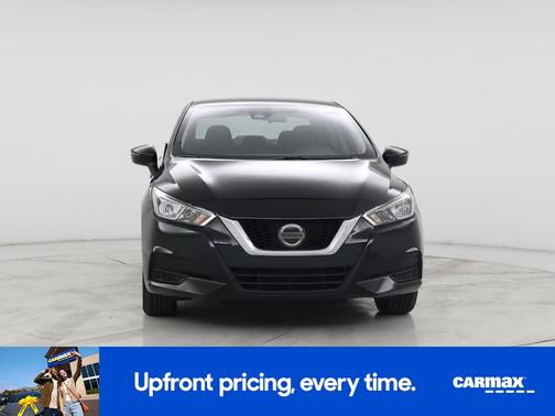 Black 2020 Nissan Versa SV