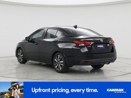 Black 2020 Nissan Versa SV