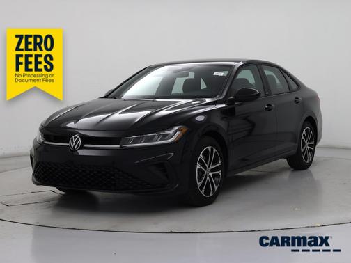 Black 2025 Volkswagen Jetta Sport