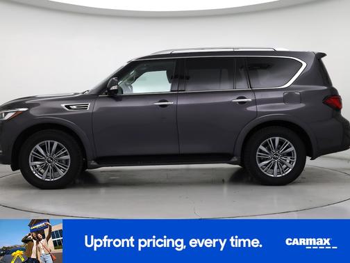 Gray 2024 INFINITI QX80 Luxe