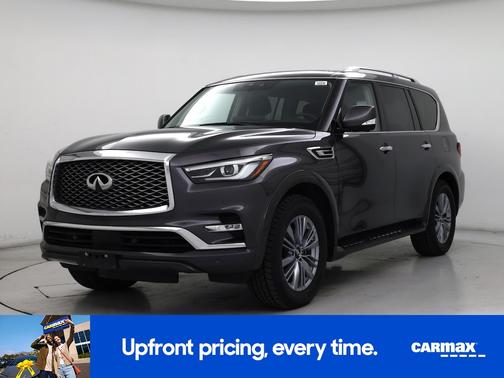 Gray 2024 INFINITI QX80 Luxe