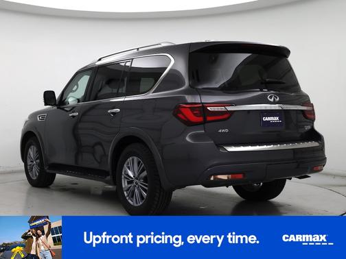 Gray 2024 INFINITI QX80 Luxe