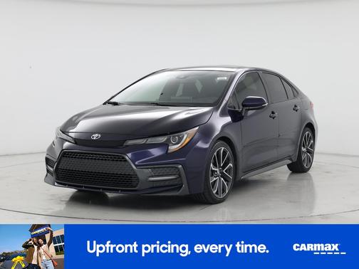 Blue 2020 Toyota Corolla SE