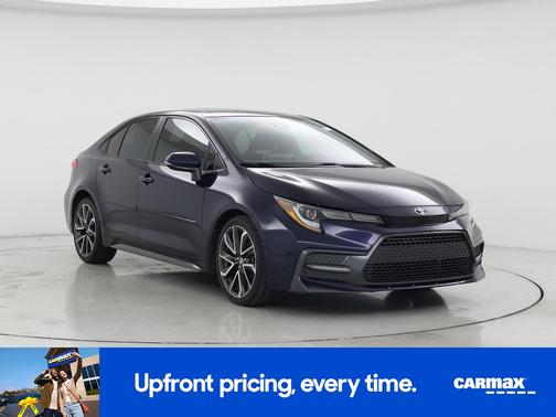 Blue 2020 Toyota Corolla SE