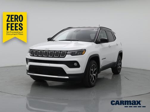 White 2025 Jeep Compass Limited