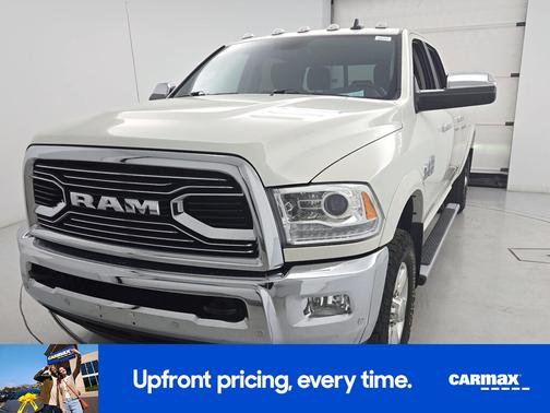 White 2018 RAM 3500 Laramie Longhorn