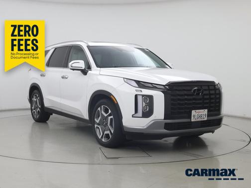 White 2024 Hyundai PALISADE Limited