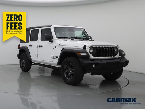 White 2025 Jeep Wrangler Sport S