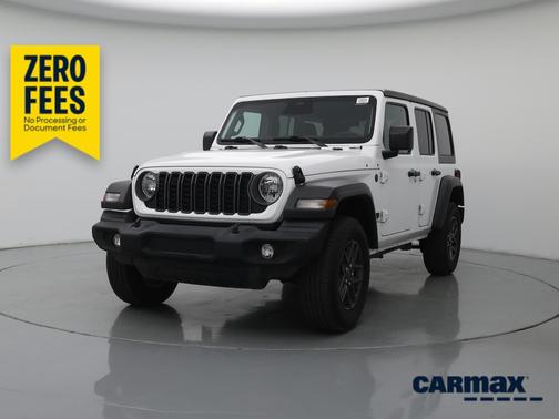White 2025 Jeep Wrangler Sport S