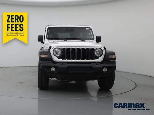 White 2025 Jeep Wrangler Sport S