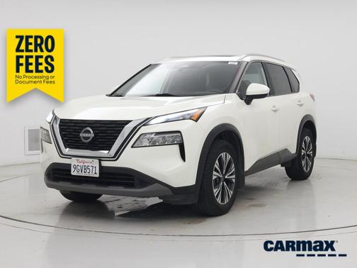 White 2023 Nissan Rogue SV
