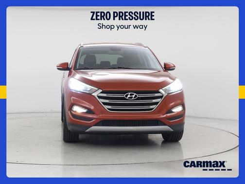Orange 2017 Hyundai TUCSON Limited