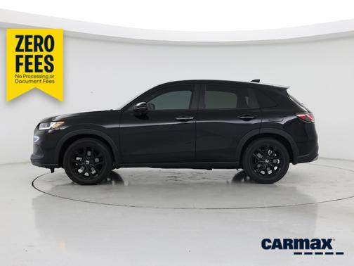Black 2025 Honda HR-V Sport