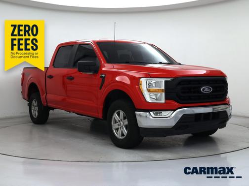 Red 2022 Ford F-150 XL