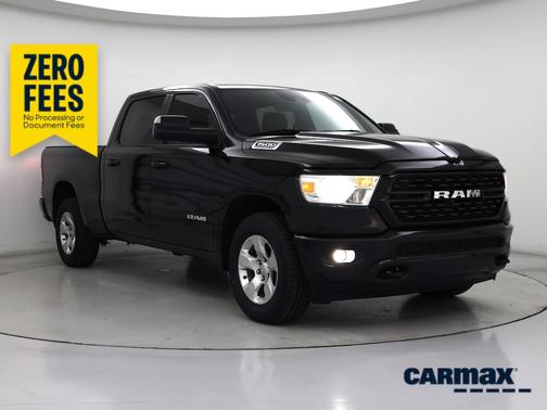 Black 2023 RAM 1500 Bighorn