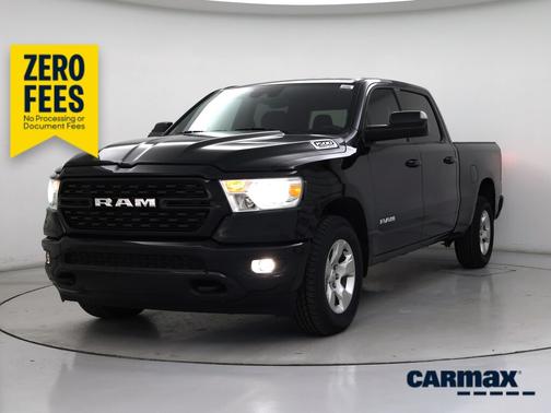Black 2023 RAM 1500 Bighorn