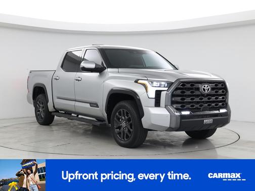 Silver 2023 Toyota Tundra Platinum