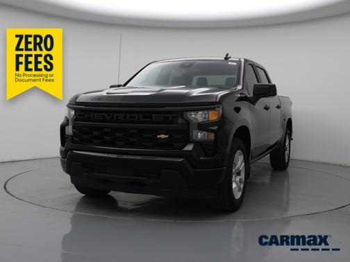 Black 2022 Chevrolet Silverado 1500 Custom