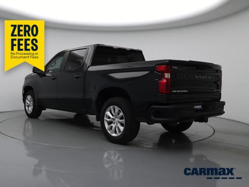 Black 2022 Chevrolet Silverado 1500 Custom