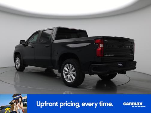 Black 2022 Chevrolet Silverado 1500 Custom