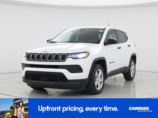 White 2023 Jeep Compass Sport