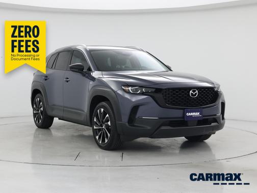 Blue 2025 Mazda CX-50 Hybrid Premium Plus